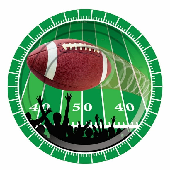 Football Theme Party Plates and Napkins ForumNovelties Football Theme Party Plates and Napkins ForumNovelties